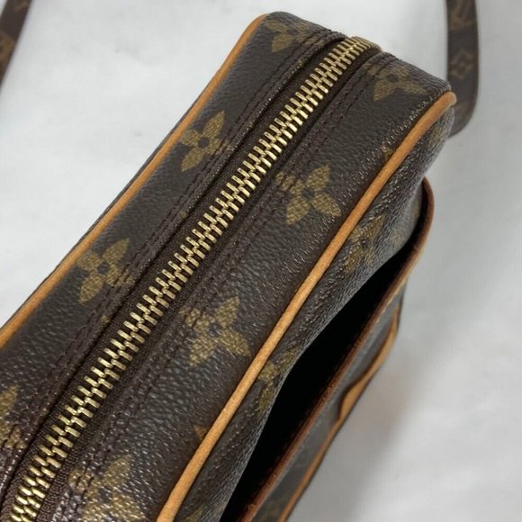 Authenticity Guarantee LOUIS VUITTON M45266 Monogram Danube Crossbody Pochette - Picture 13 of 15